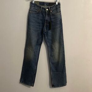 All Saints Ava Highrise Straight leg distressed jeans, size 24